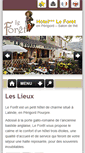 Mobile Screenshot of leforet-hotel-dordogne.com